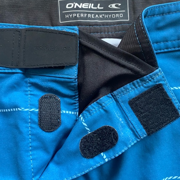 O'NEILL Men's No-Tie-Fly Hyperfreak Hydro Swim Boardshorts-size 31 - Picture 2 of 5